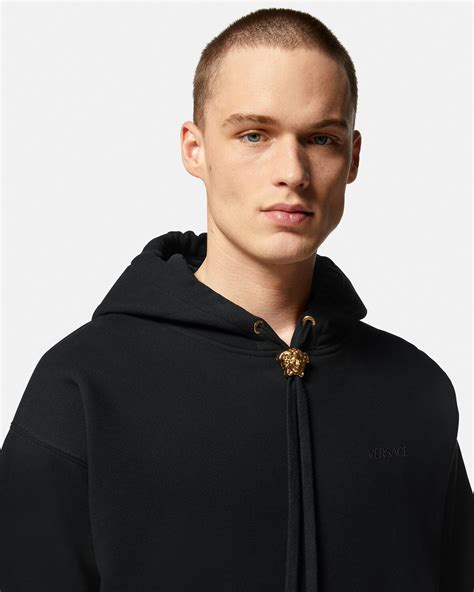 versace couture hoodie|versace hoodie medusa.